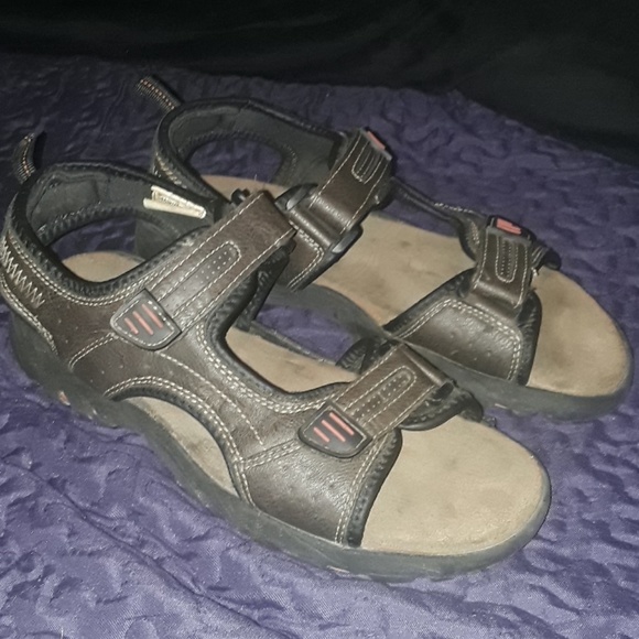 Mens size 8 leather sandals - Picture 2 of 2